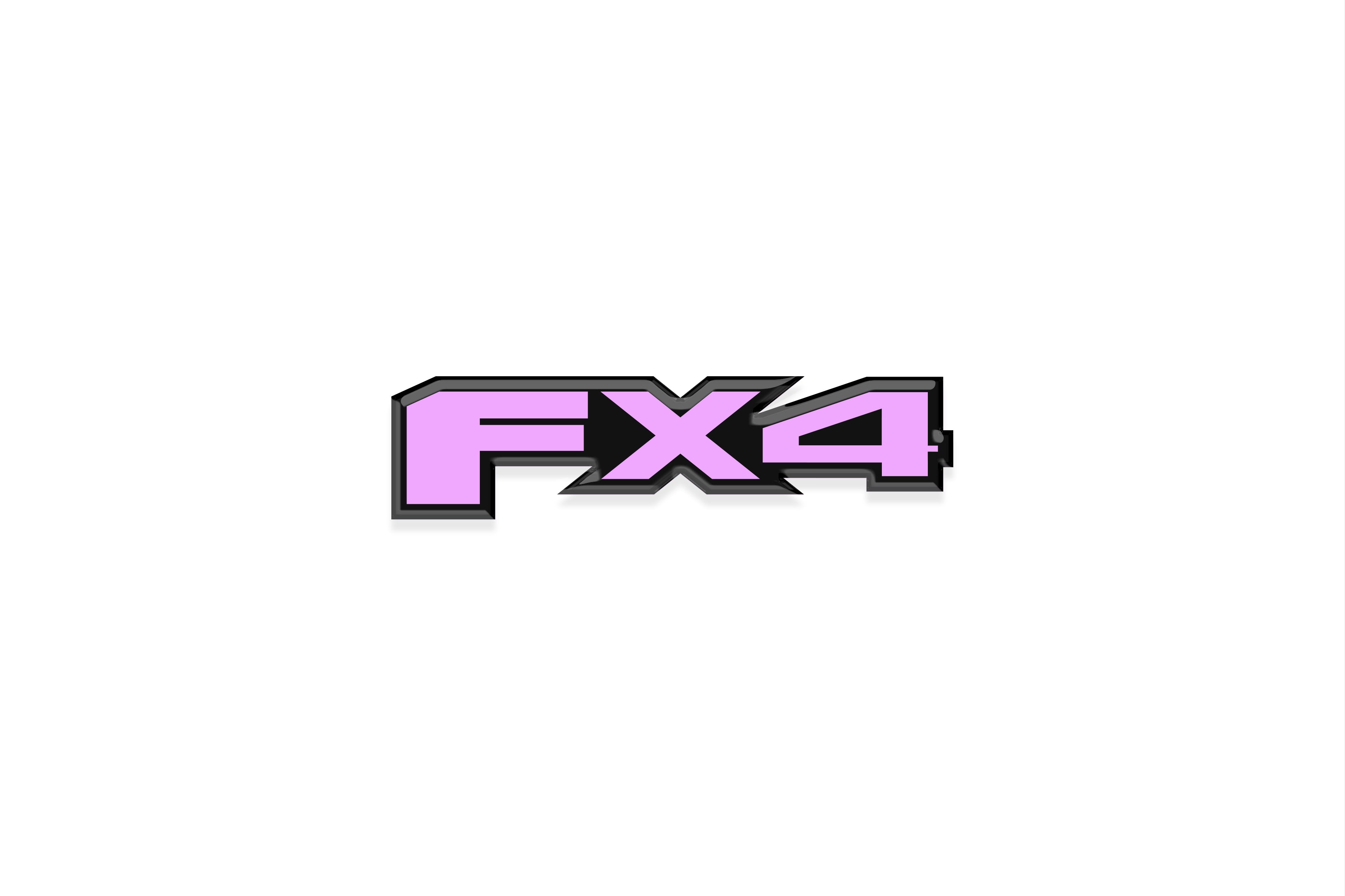 FX4 Universal Badge Overlays Fits - Ford