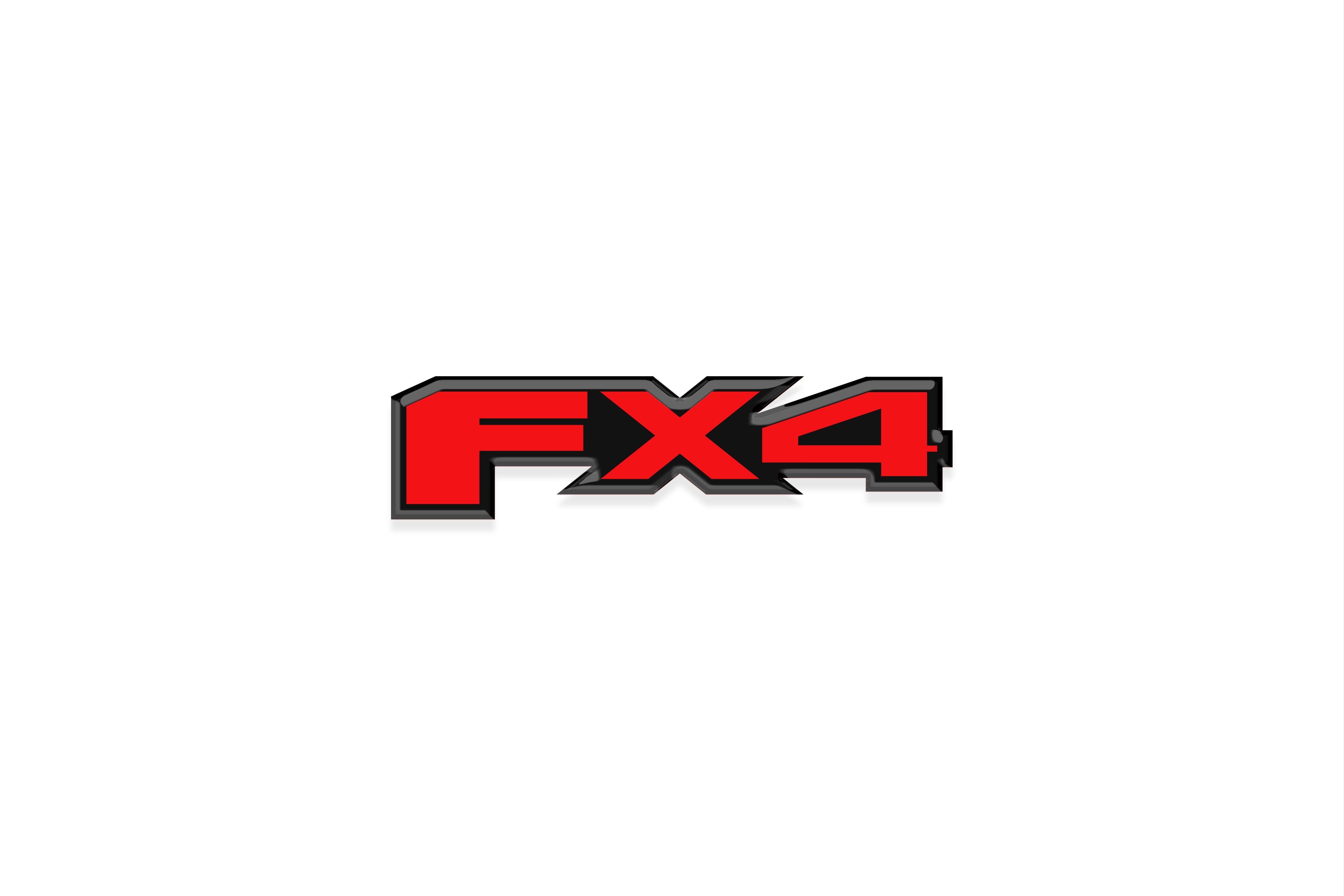 FX4 Universal Badge Overlays Fits - Ford