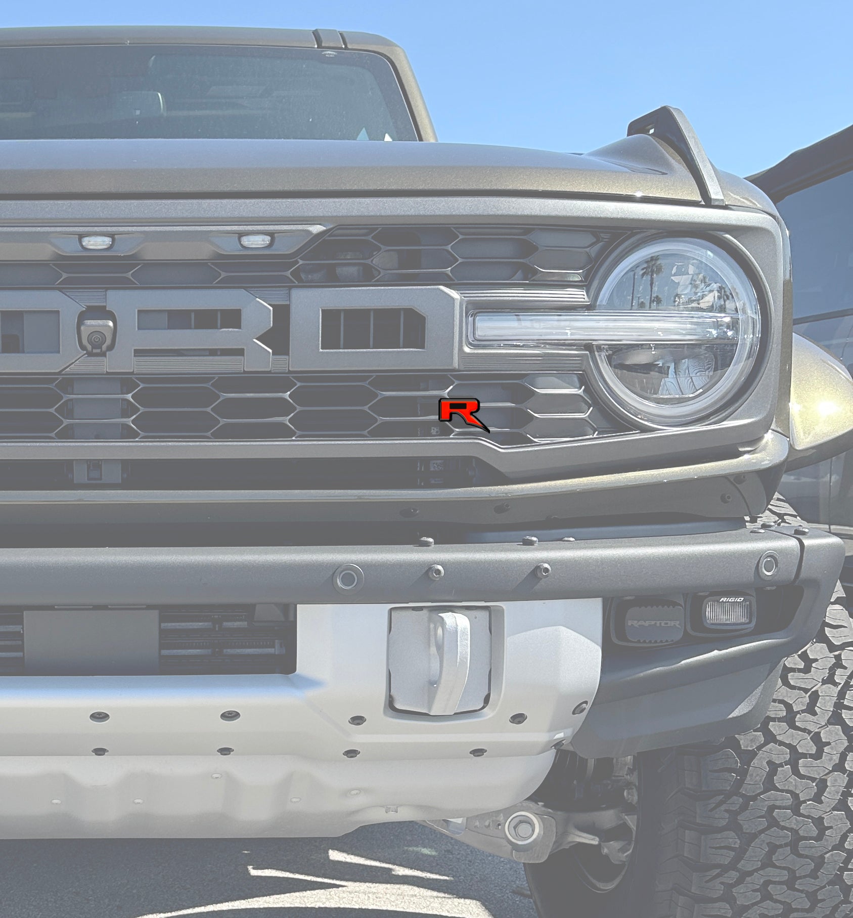 Raptor R Universal Badge Overlays Fits - Ford