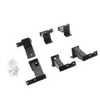 Dominator Xtreme D6 SideSteps With Frame Mounted Bracket Kit Textured Black 2005-2023 Toyota Tacoma Go Rhino