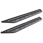 Dominator Xtreme D6 Side Steps with Frame Mounting Bracket Kit Double Cab Only Textured Black 2024-2026 Toyota Tacoma Go Rhino