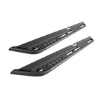 Dominator Xtreme DT SideSteps With Frame Mounted Bracket Kit Textured Black 2018-2026 Jeep Wrangler Go Rhino