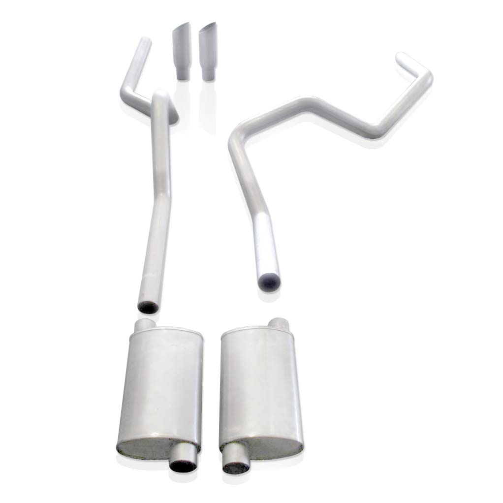 Stainless Works Catback Exhaust Performance Connect Under Bumper Exit 09-10 Ford F-150