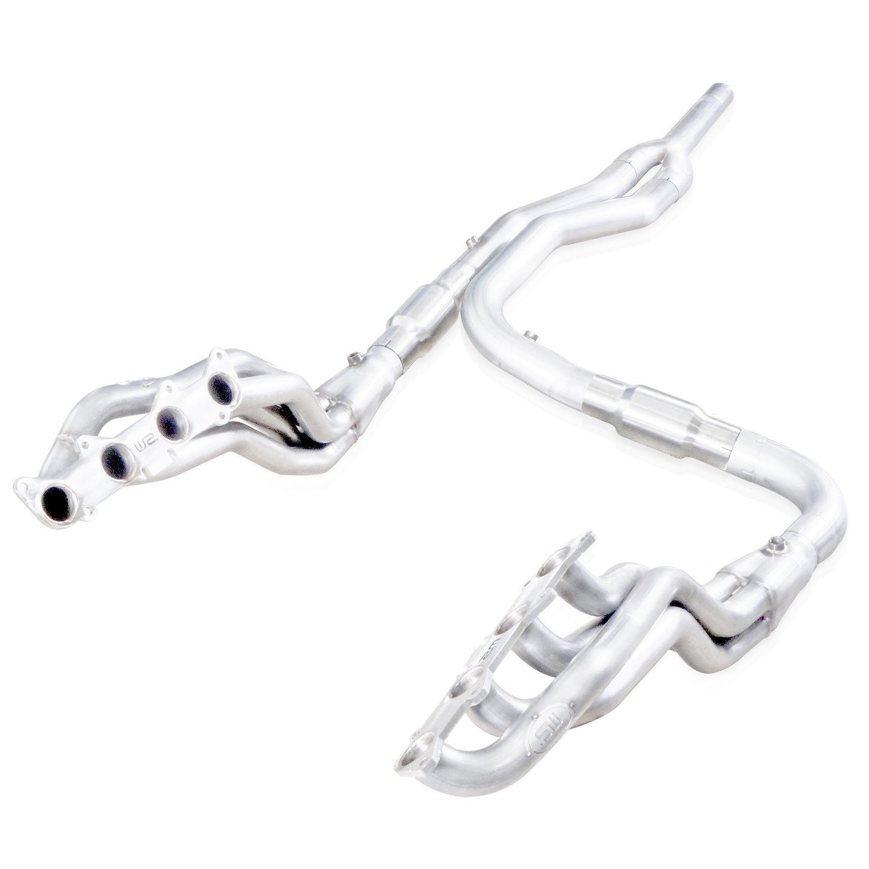 Stainless Works Headers 1-7/8" Catted Leads Factory Connect SuperCrew 15-16 Ford F-150