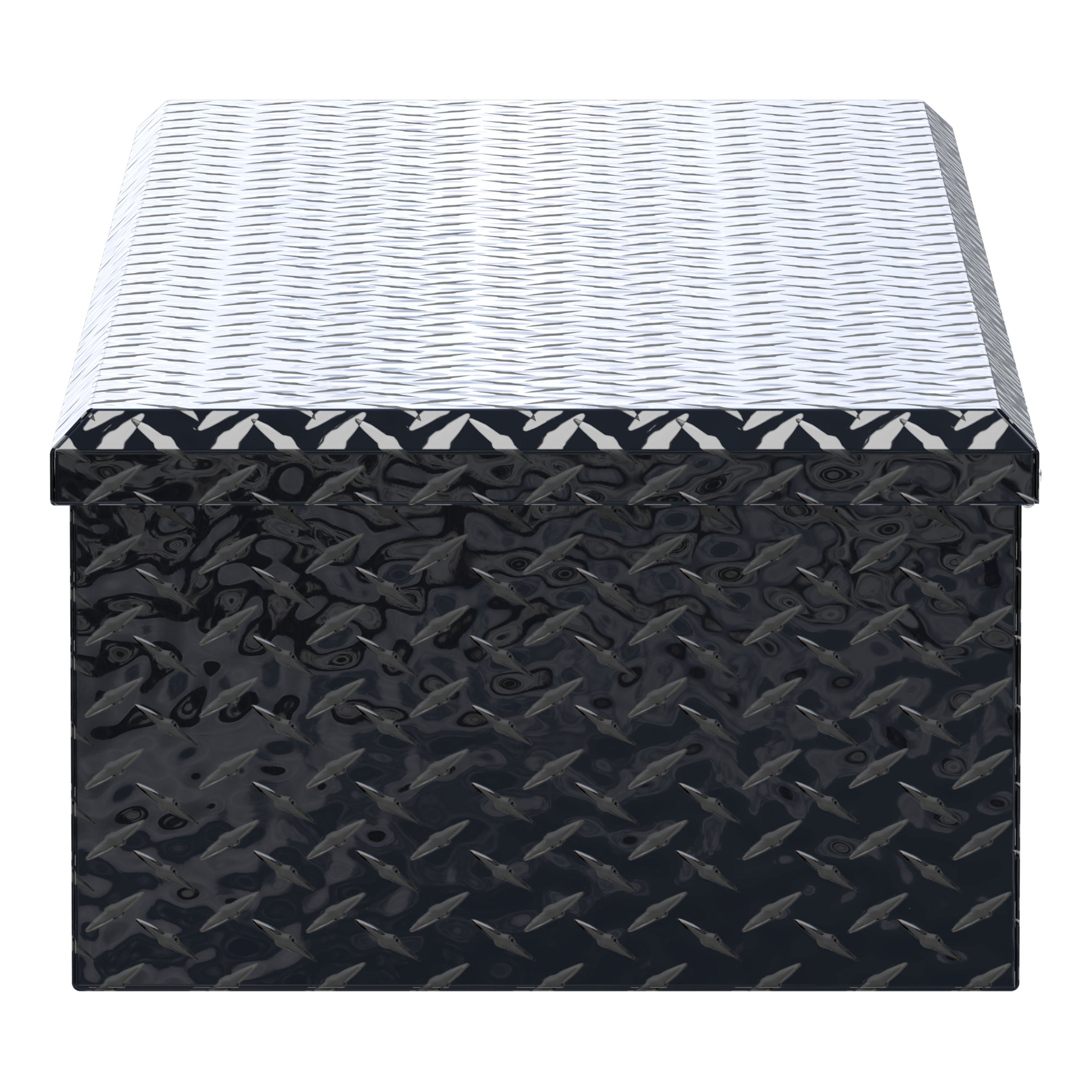 UWS FWB-58-BLK Gloss Black Aluminum 58" 5th Wheel Truck Tool Box (LTL Shipping Only)