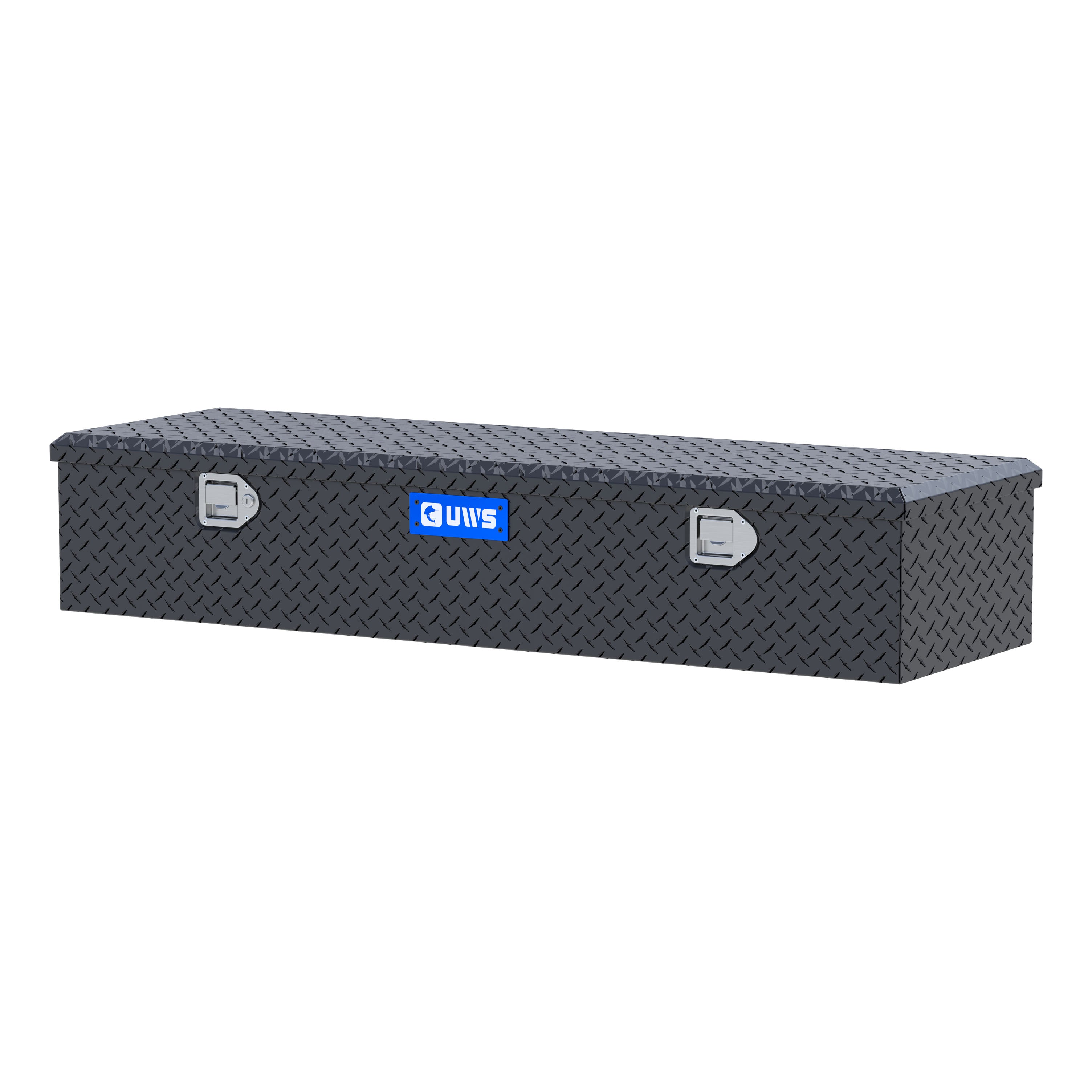 UWS FWB-58-MB Matte Black Aluminum 58" 5th Wheel Truck Tool Box (LTL Shipping Only)