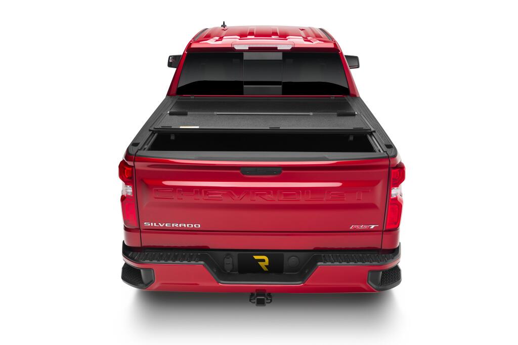 Tonneau Cover Flex 2019 (New Body Style) 2026 Chevrolet Silverado/GMC Sierra (Without CarbonPro Bed) 5 Foot 9 Inch Bed Crew/Ext With Or Without MultiPro Tailgate Black Textured UnderCover