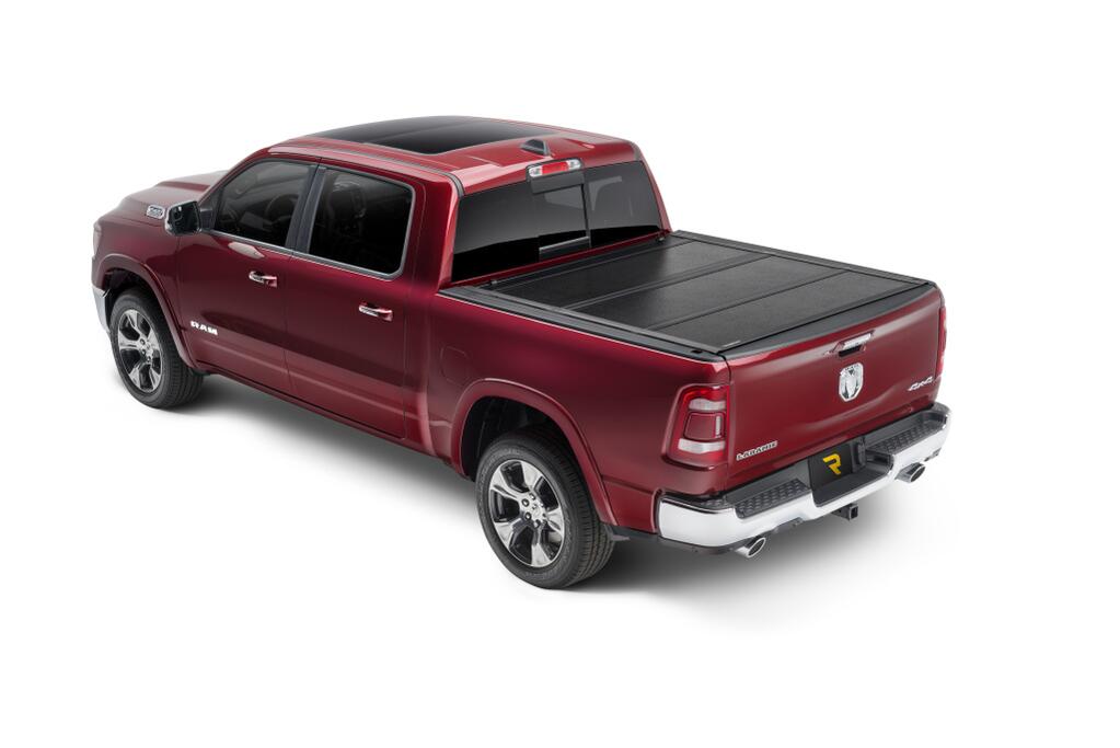 Tonneau Cover Flex 2019-2026 (New Body Style) Ram 1500 6 Foot 4 Bed Quad/Mega Without RamBox Without Multifunction Tailgate Black Textured UnderCover
