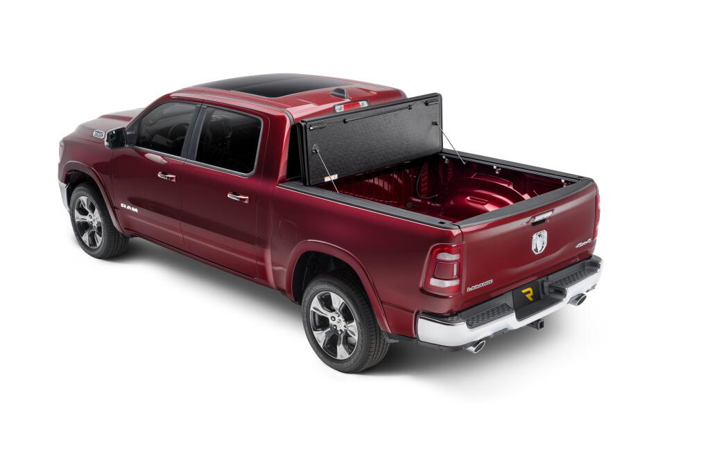Tonneau Cover Flex 2019-2026 (New Body Style) Ram 1500 6 Foot 4 Bed Quad/Mega Without RamBox With Multifunction Tailgate Black Textured UnderCover