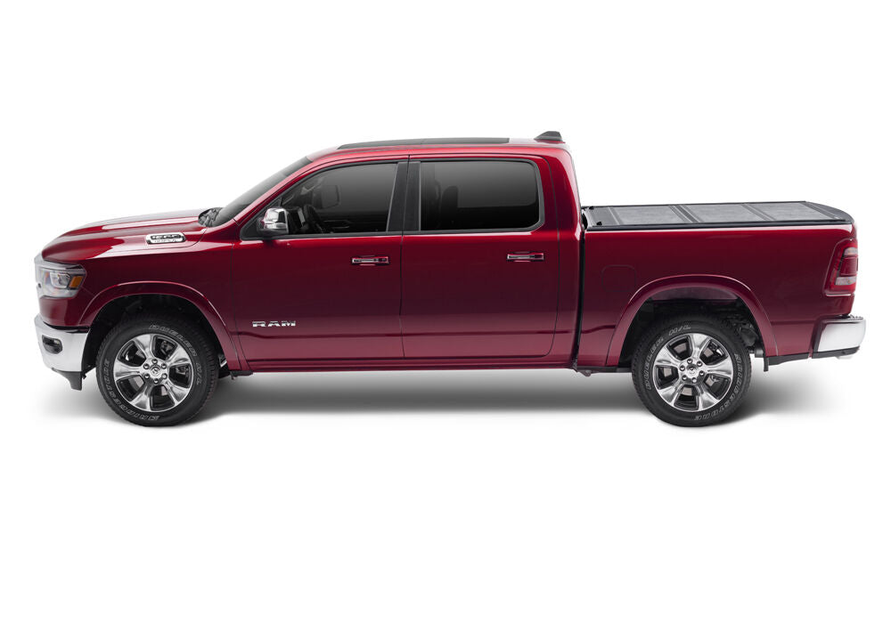Tonneau Cover Flex 2019-2026 (New Body Style) Ram 1500 6 Foot 4 Bed Quad/Mega Without RamBox With Multifunction Tailgate Black Textured UnderCover