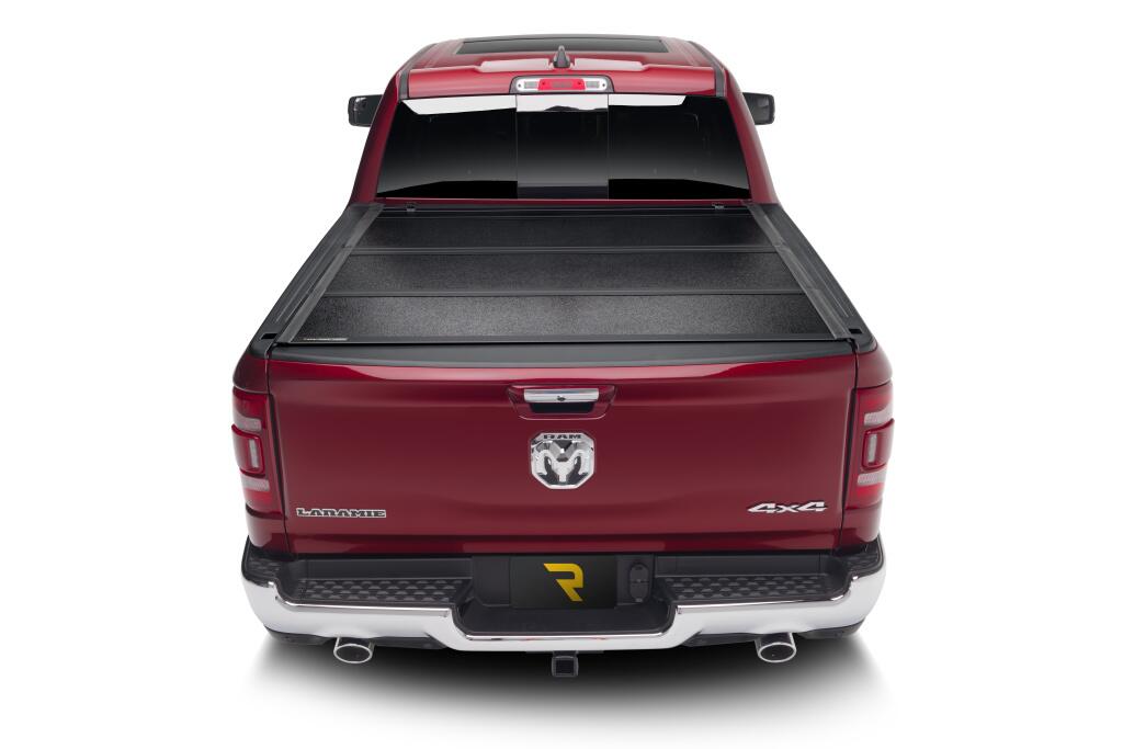 Tonneau Cover Flex 2019-2026 (New Body Style) Ram 1500 6 Foot 4 Bed Quad/Mega Without RamBox With Multifunction Tailgate Black Textured UnderCover
