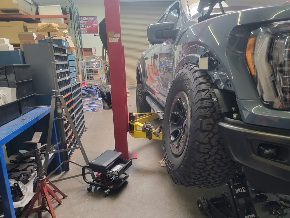 Foutz Motorsports 3" Long Travel Front Suspension Kit with Fabricated upper arm 2021-2025 Ford F-150 Raptor 2023-2025 Ford F-150 Raptor R