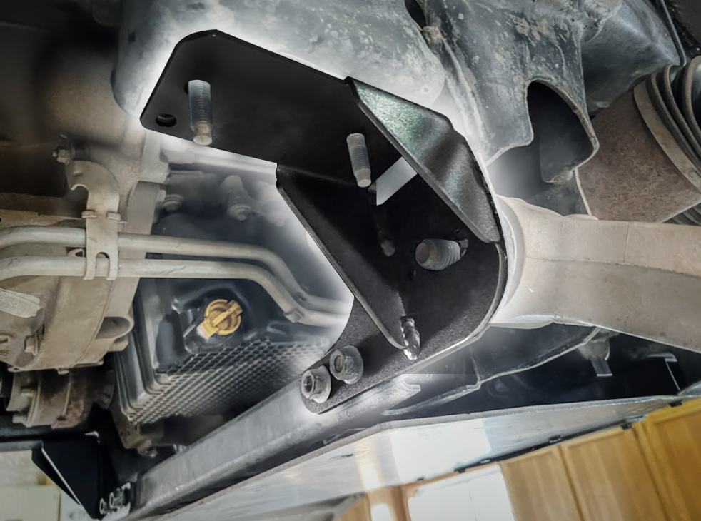 Foutz Motorsports Lower Arm Rear Pivot Reinforcement Brackets -Bolt On Kit 2017-2020 Ford F-150 Raptor