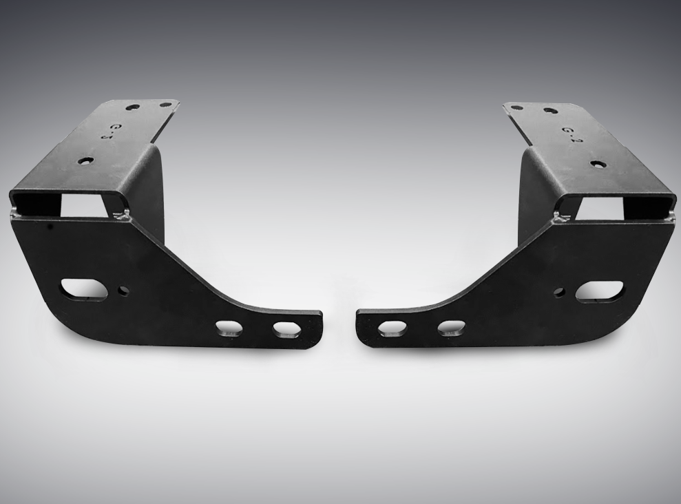 Foutz Motorsports Lower Arm Rear Pivot Reinforcement Brackets - Bolt On Kit 2021-2024 Ford F-150 Raptor 2023-2024 Ford F-150 Raptor R