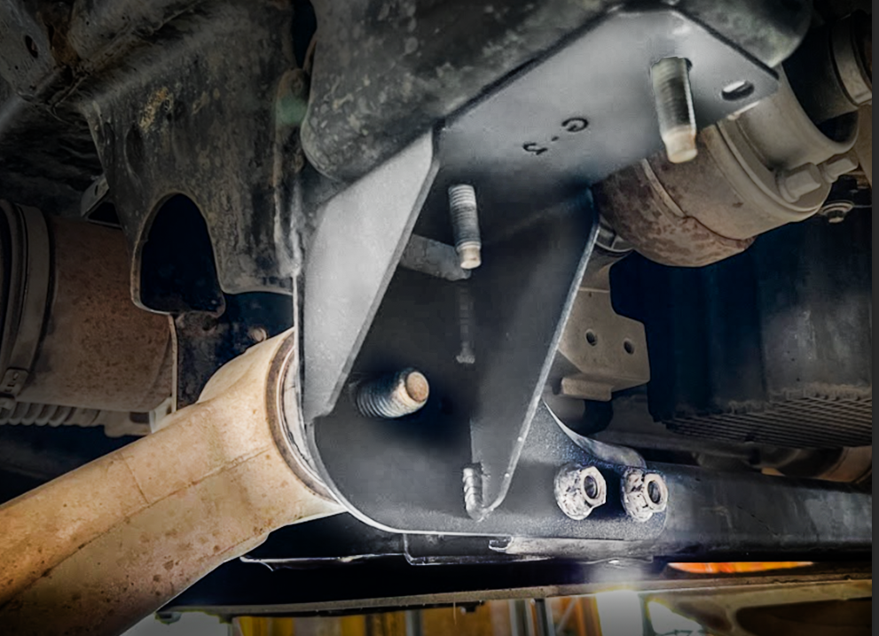 Foutz Motorsports Lower Arm Rear Pivot Reinforcement Brackets - Bolt On Kit 2010-2014 Ford F-150 SVT Raptor