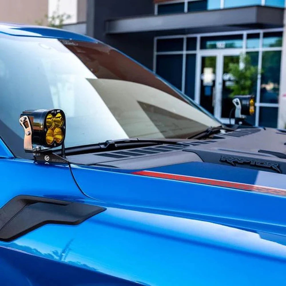 Baja Designs A-Pillar Light Kit for 2021+ F-150 & Raptor w/SDHQ Brackets