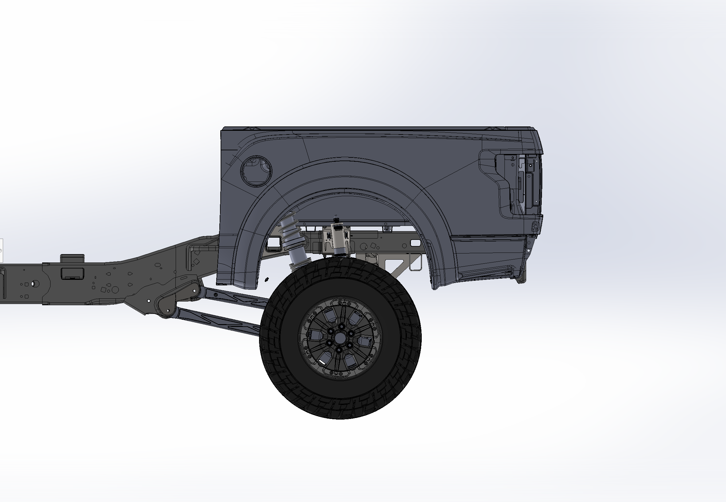 Foutz Motorsports Long Travel 5-Link Rear Suspension Coil Over Conversion Kit Raptors 2017-2020 Ford F-150 Raptor