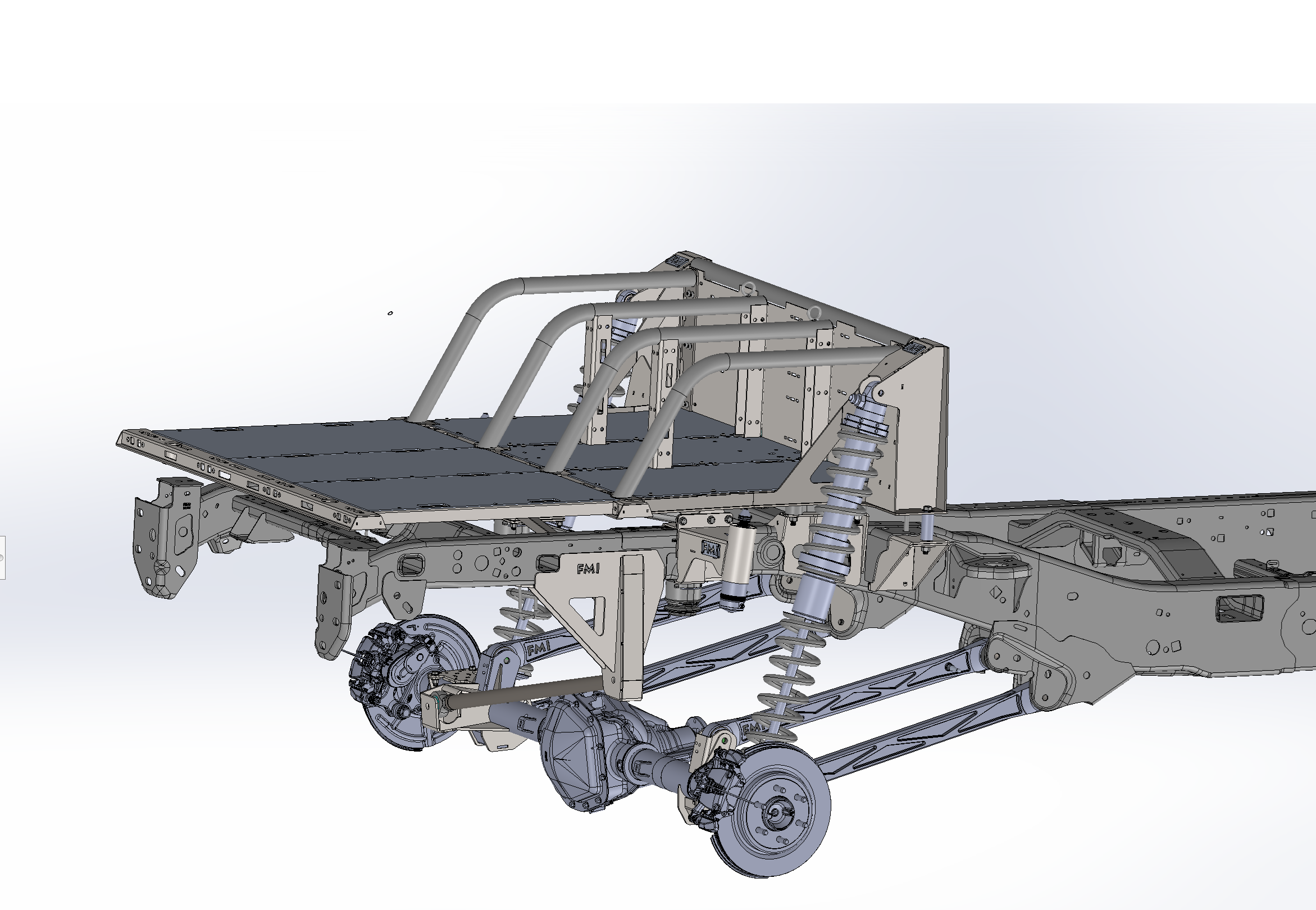 Foutz Motorsports Long Travel 5-Link Rear Suspension Coil Over Conversion Kit Raptors 2017-2020 Ford F-150 Raptor