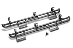 RKR Step System Cab Length (2 Step Mounts/2 Steps per Side) 1.75 Inch Rails 2015-2025 Chevy Colorado/GMC Canyon Crew Cab Textured Black NFab