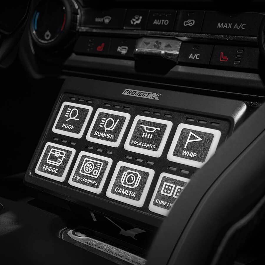 App Connected Wireless Accessory Control Ecosystem Ghost Box Wireless Control 1 PC Keypad Project X Offroad