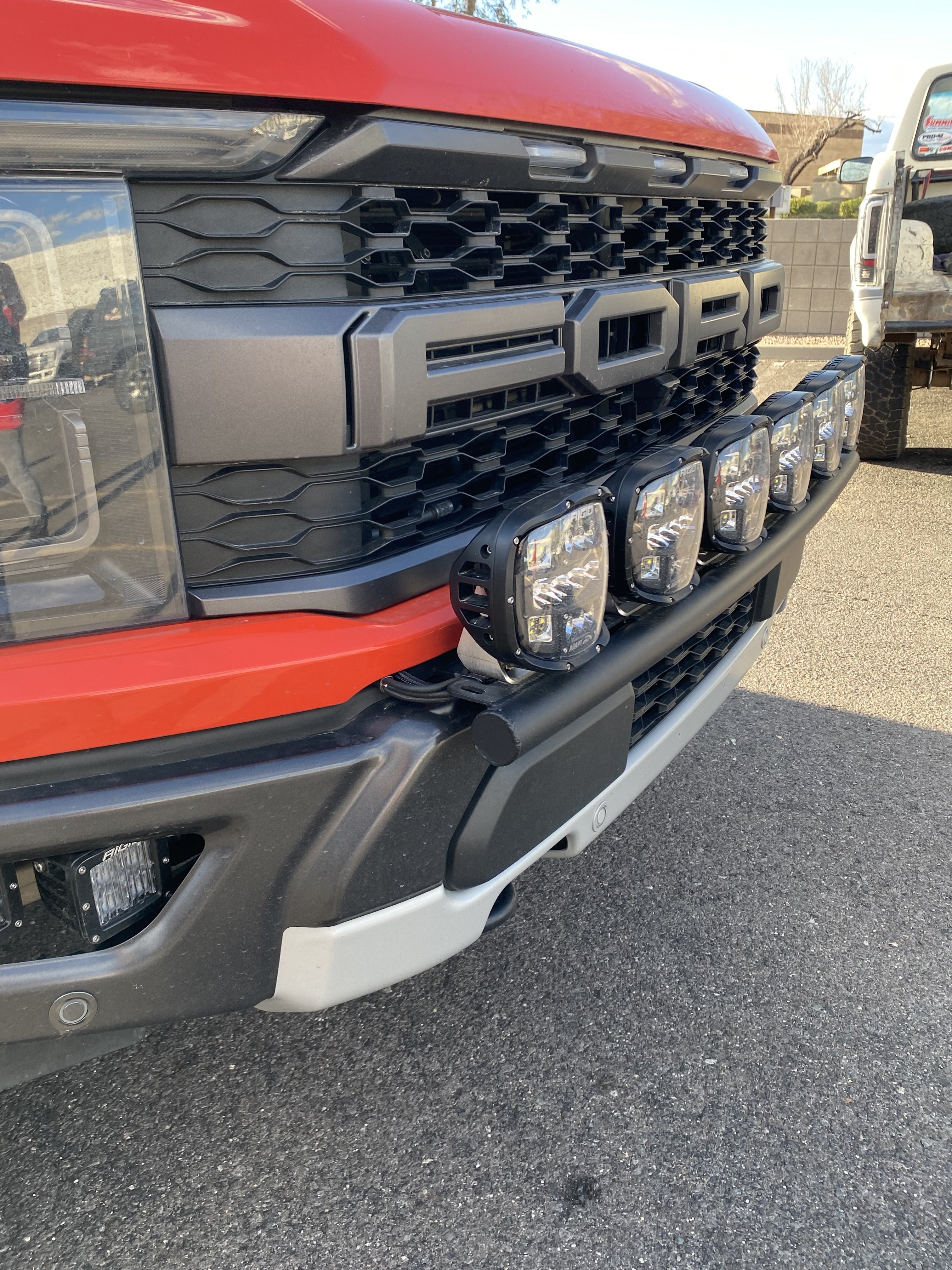Foutz Motorsports Front Light Mount Kit (modular bumper) - Use Any Light 2024 Ford F-150 Raptor 2024 Ford F-150 Raptor R