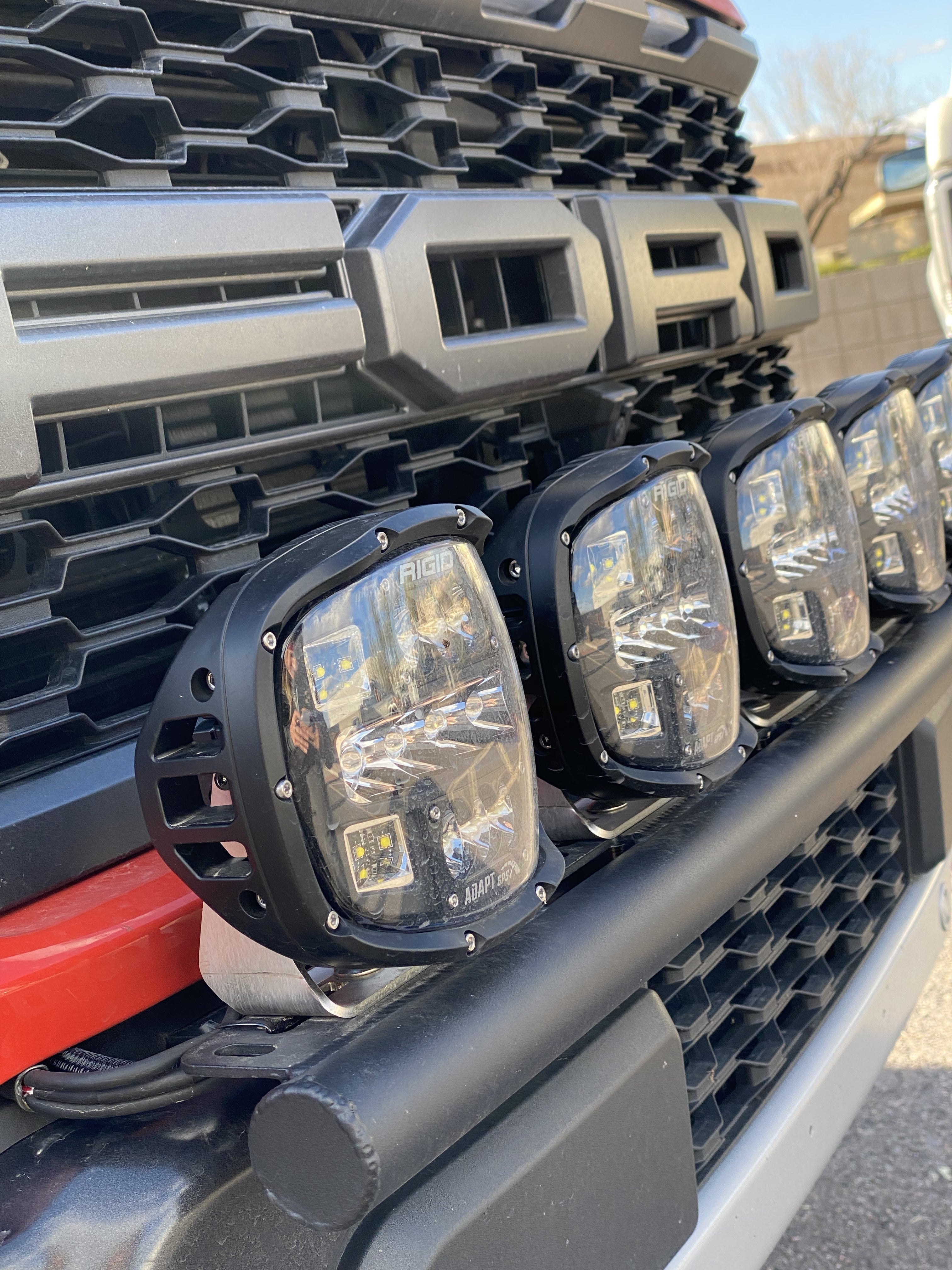 Foutz Motorsports Front Light Mount Kit (stock bumper) - Use Any Light 2021-2023 Ford F-150 Raptor 2023 Ford F-150 Raptor R