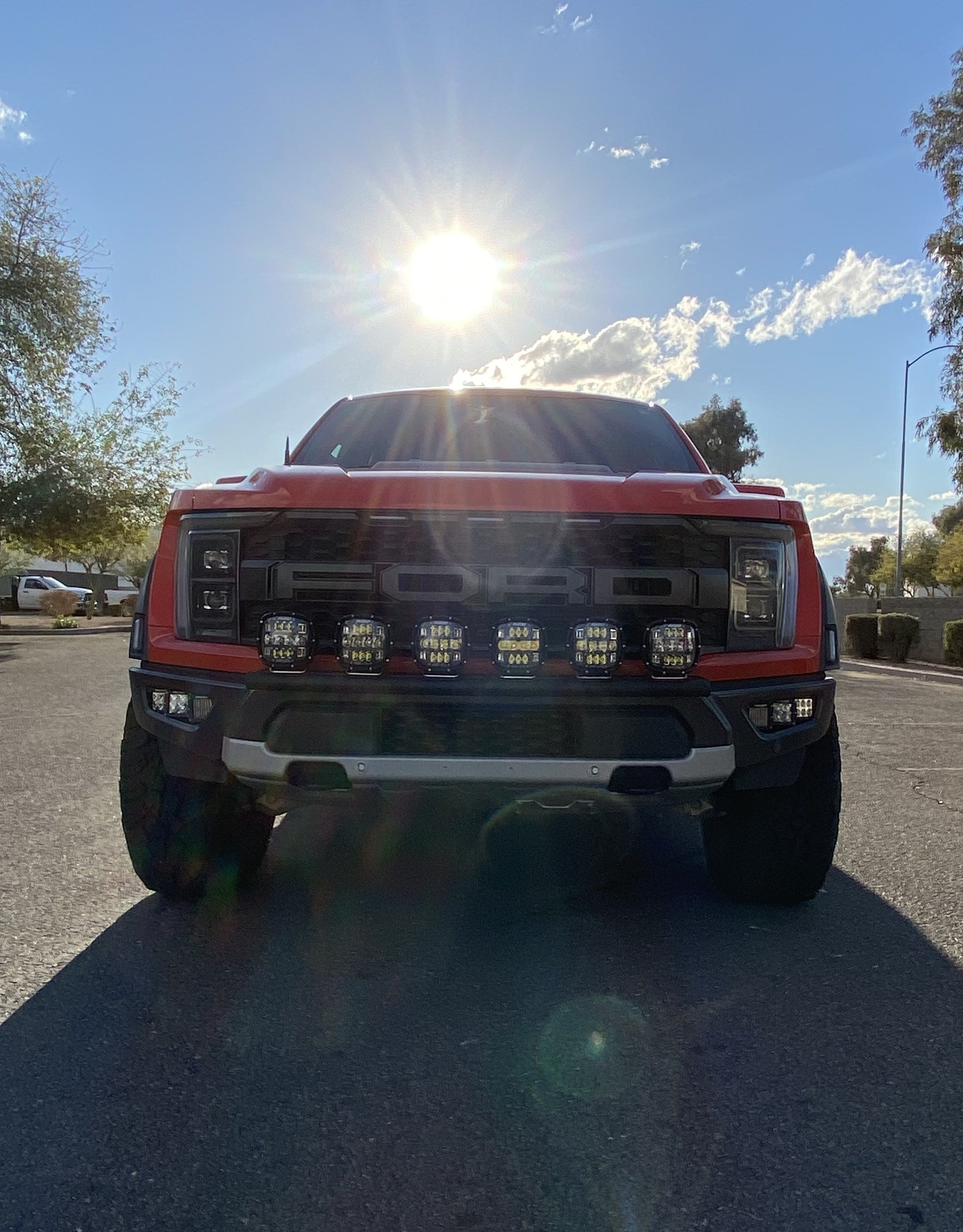 Foutz Motorsports Front Light Mount Kit (stock bumper) - Use Any Light 2021-2023 Ford F-150 Raptor 2023 Ford F-150 Raptor R