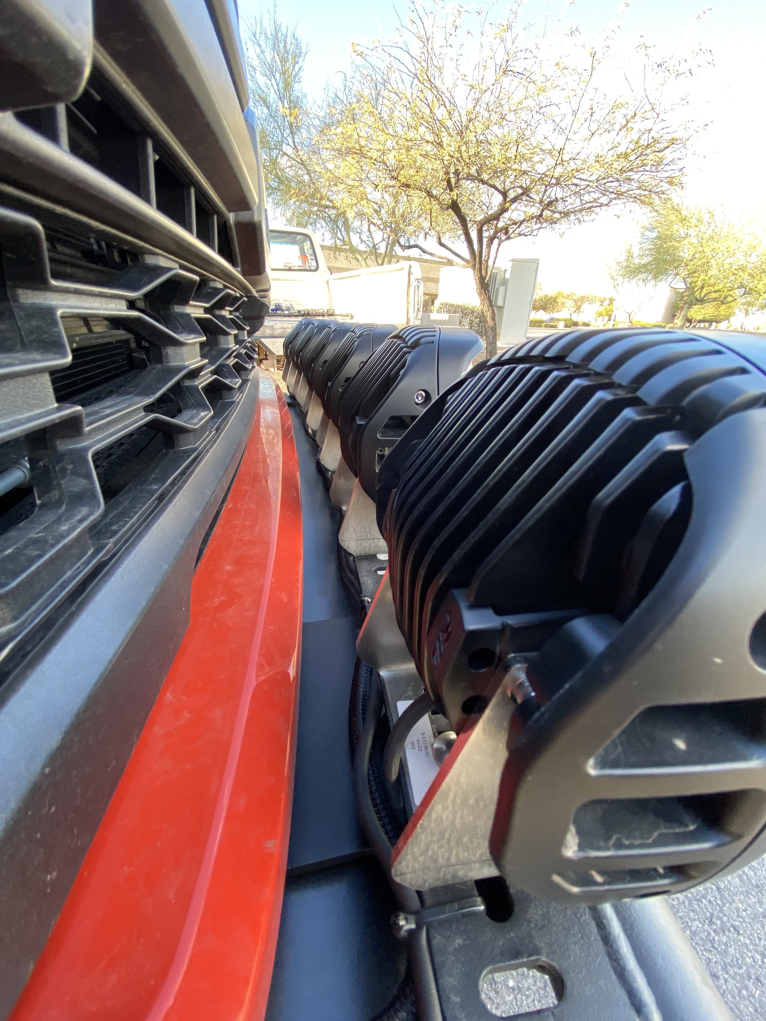 Foutz Motorsports Front Light Mount Kit (modular bumper) - Use Any Light 2024 Ford F-150 Raptor 2024 Ford F-150 Raptor R