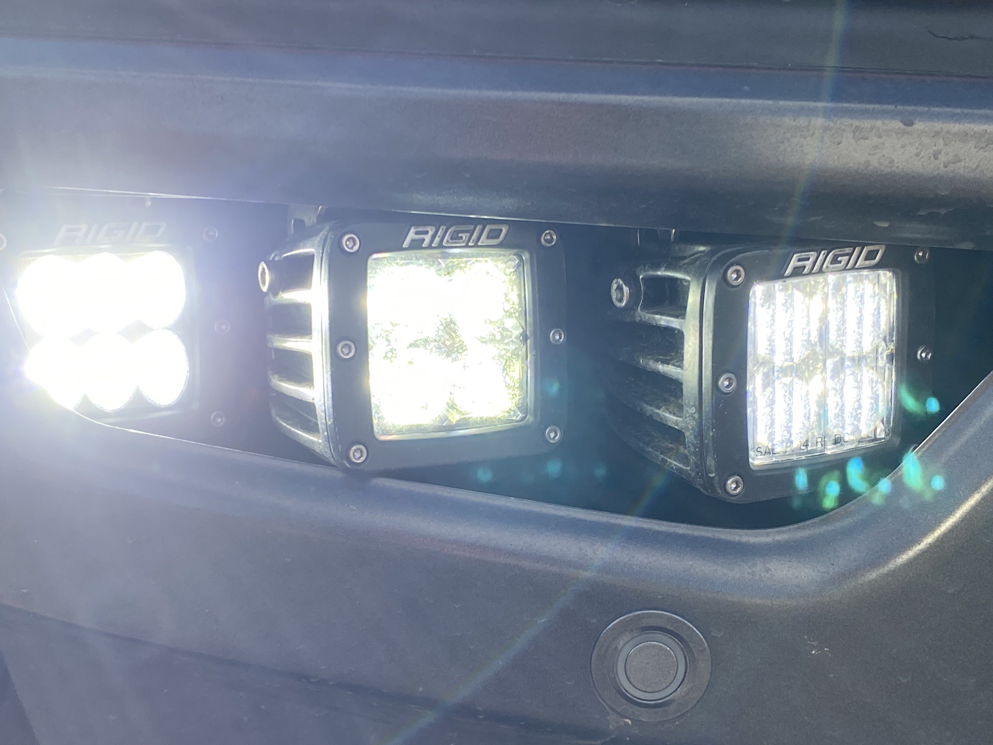 Foutz Motorsports Front Light Mount Kit (stock bumper) - Use Any Light 2021-2023 Ford F-150 Raptor 2023 Ford F-150 Raptor R