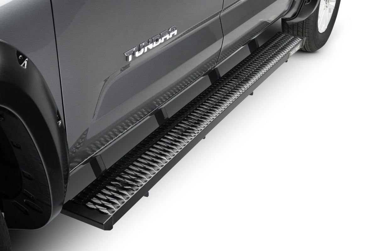 Growler Step System Cab Length (1 Step per Side) 7 Inch Board 2022-2025 Toyota Tundra CrewMax Textured Black NFab