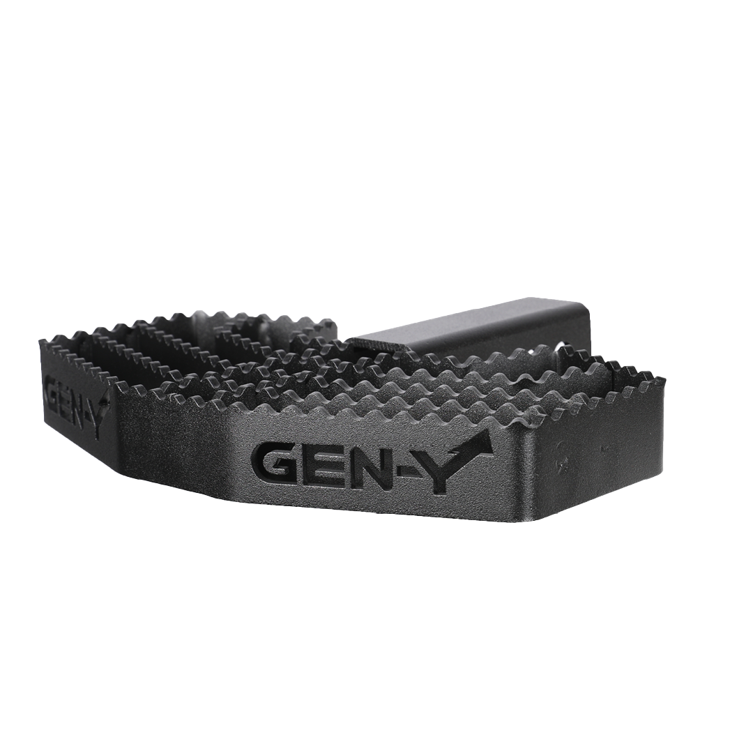 GEN-Y Hitch 2" Shank Heavy-Duty 500lb Serrated Hitch Step