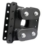 GEN-Y Hitch CONTRACTOR TORSION-FLEX Channel Mount Trailer Coupler 1.5K - 2.4K TW 21K Towing