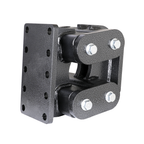 GEN-Y Hitch VICTORY LANE TORSION-FLEX Flat Plate Trailer Coupler 2K - 3.5K TW 32K Towing