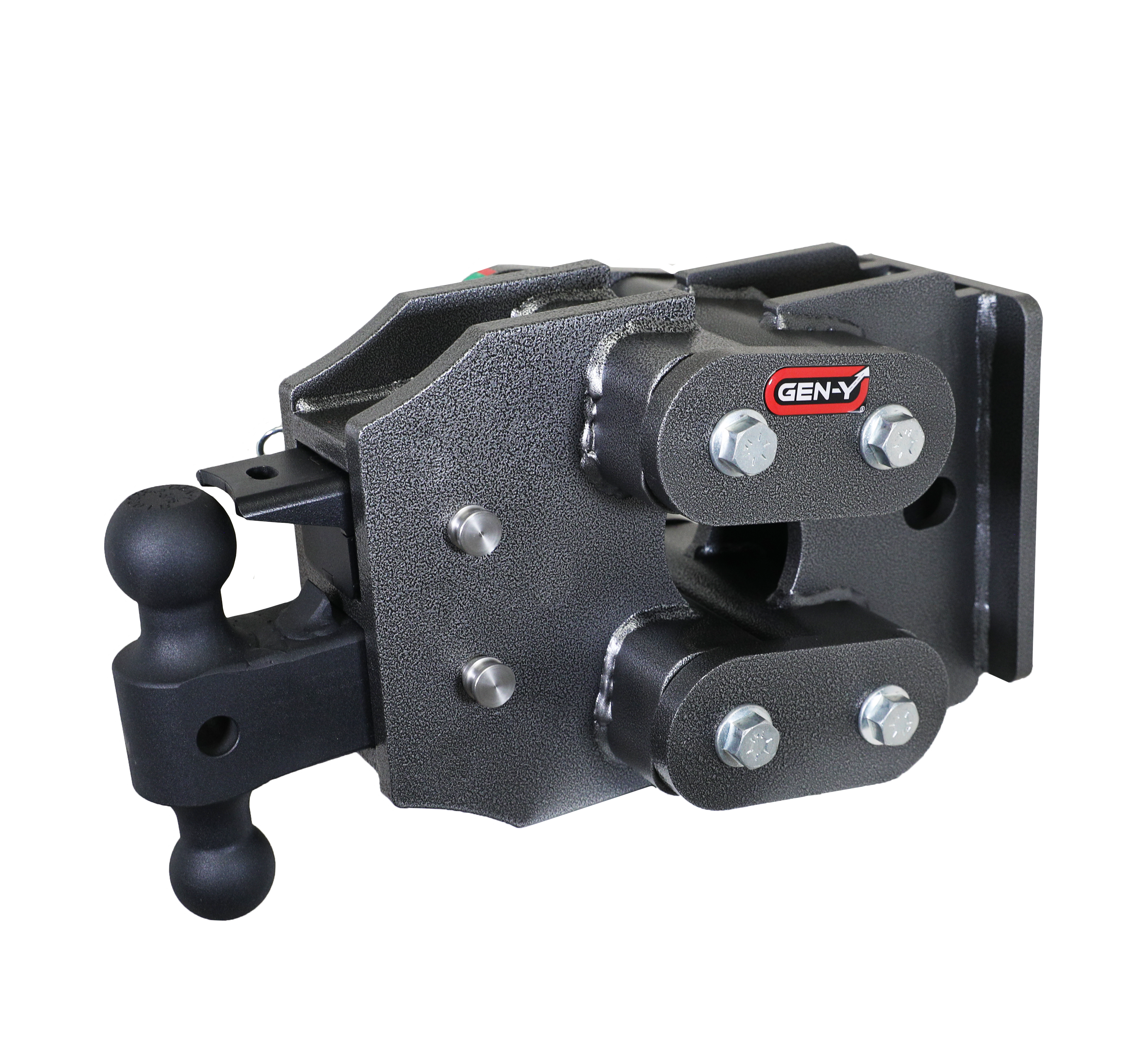GEN-Y Hitch VICTORY LANE TORSION-FLEX Channel Mount Class C Motorhome Hitch 5.5K - 7.5K TW 32 Towing 40K Pintle Capacity