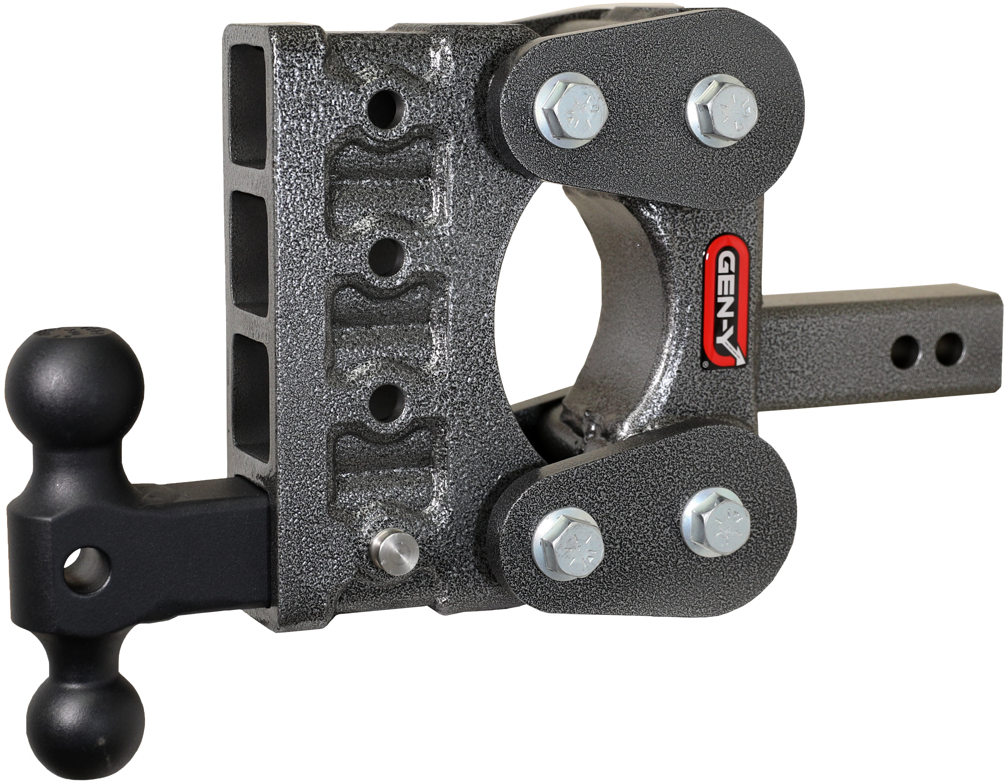 GEN-Y Hitch BOSS TORSION-FLEX 2" Shank 5" Drop 1.1K TW 10K Hitch & Dual-Ball