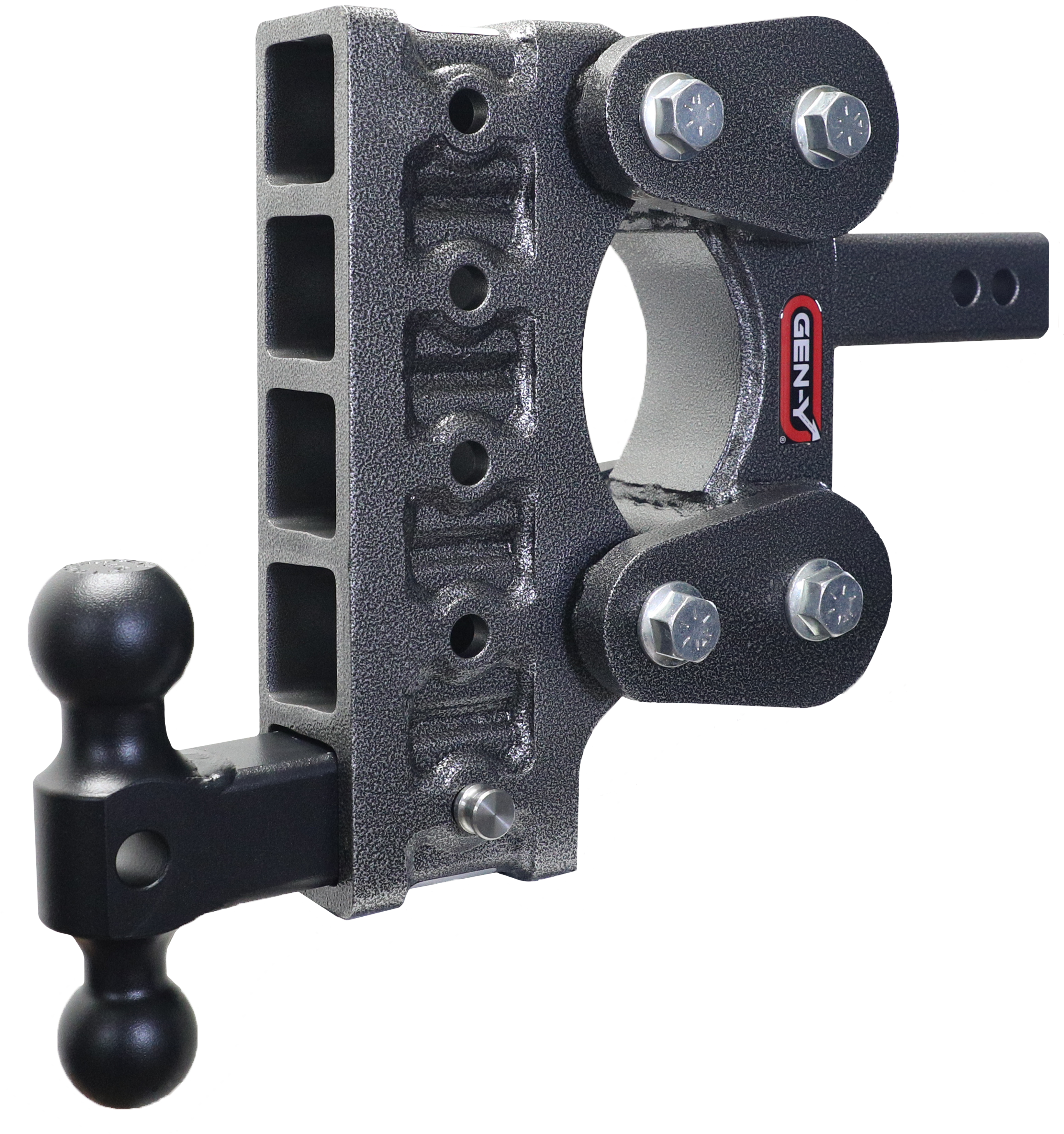 GEN-Y Hitch BOSS TORSION-FLEX 2" Shank 7.5" Drop 1.1K TW 10K Hitch & Dual-Ball