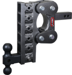 GEN-Y Hitch BOSS TORSION-FLEX 2" Shank 10" Drop 1.1K TW 10K Hitch & Dual-Ball