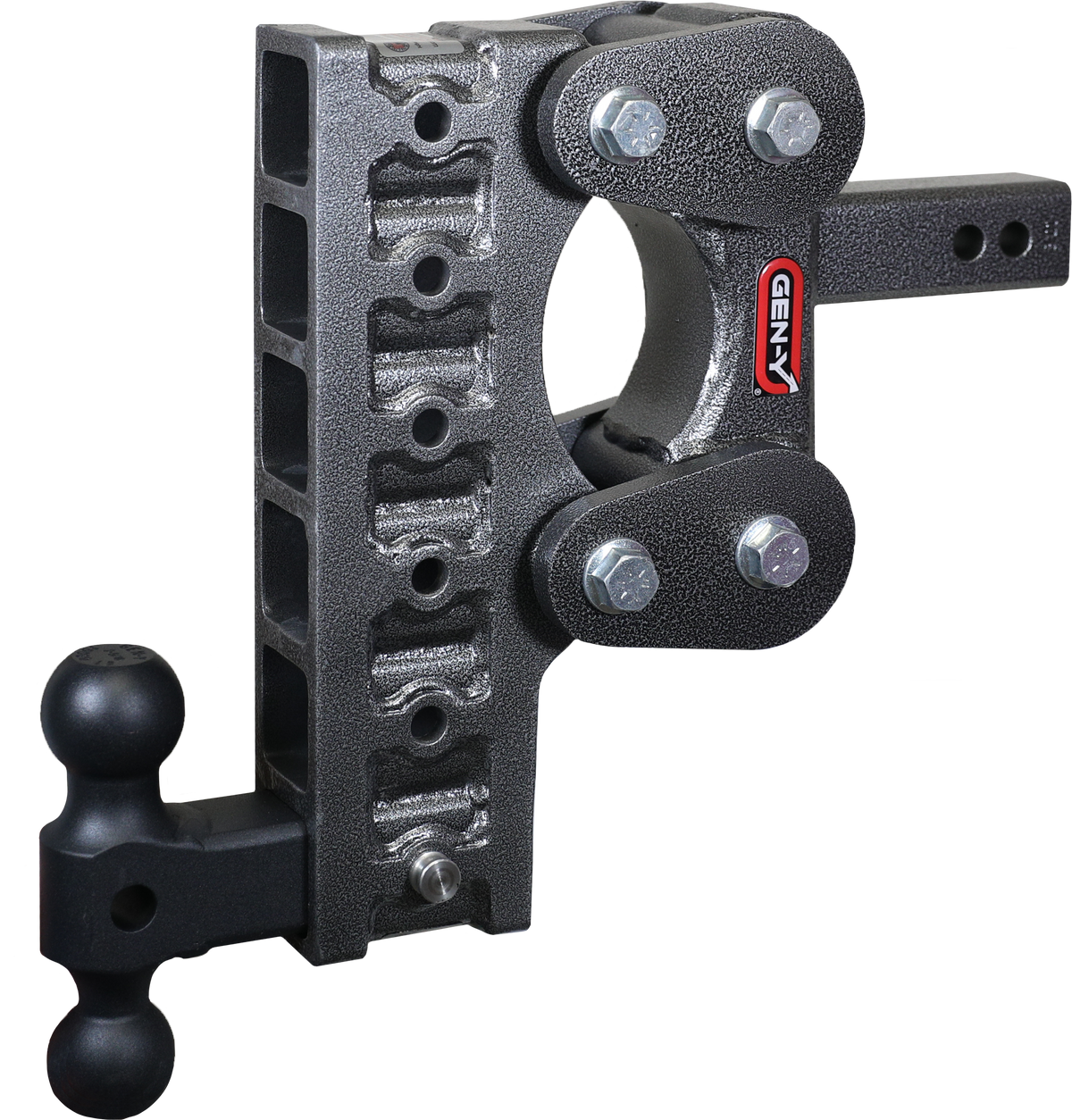 GEN-Y Hitch BOSS TORSION-FLEX 2" Shank 10" Drop 1.1K TW 10K Hitch & Dual-Ball