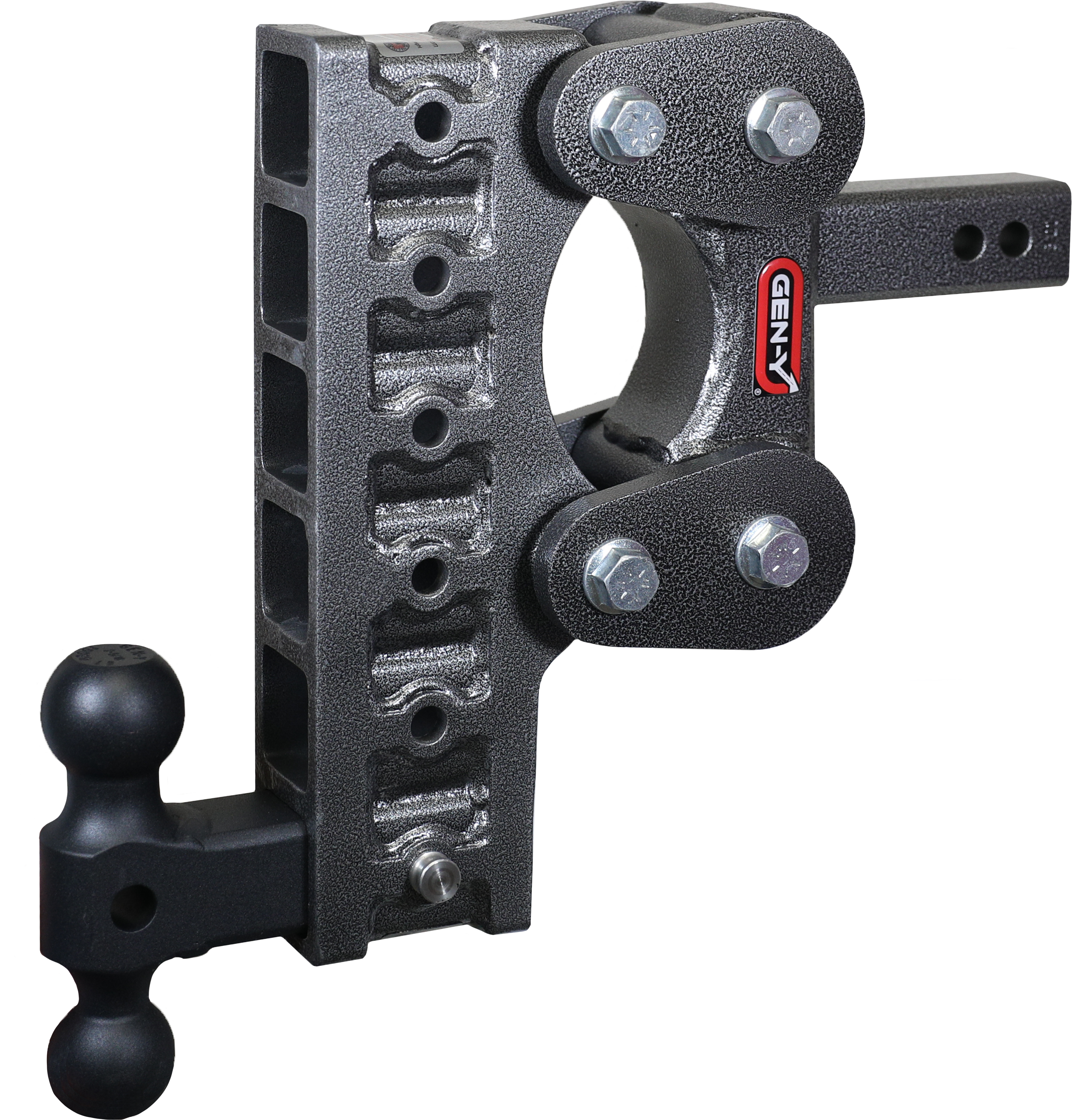 GEN-Y Hitch BOSS TORSION-FLEX 2" Shank 10" Drop 1.1K TW 10K Hitch & Dual-Ball