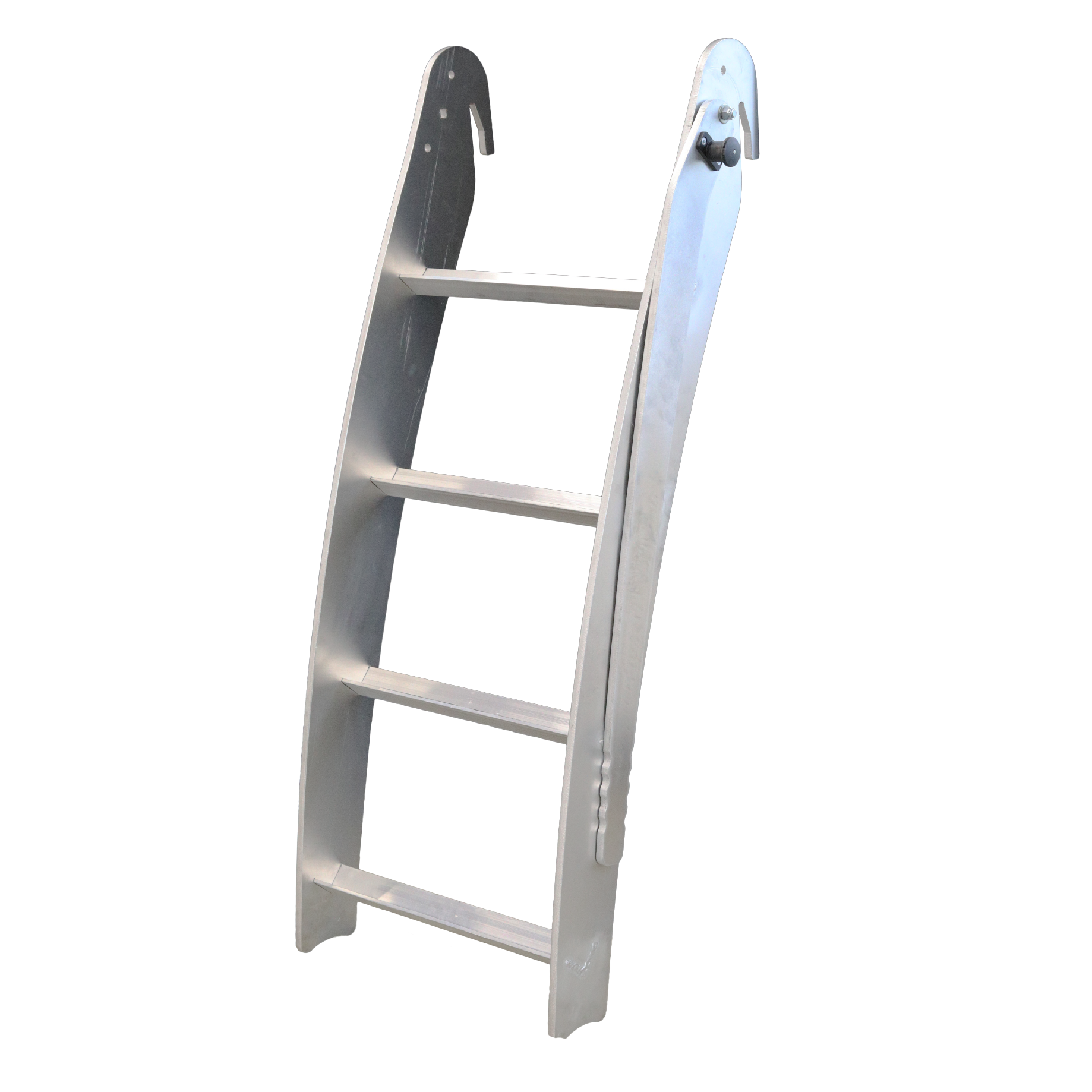 GEN-Y Hitch Aluminum Plate Style Ladder - Mill Finish