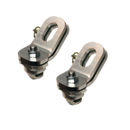 GEN-Y Hitch 1 Pair - Plate Style Puck Anchor Assembly - for Dodge Ram