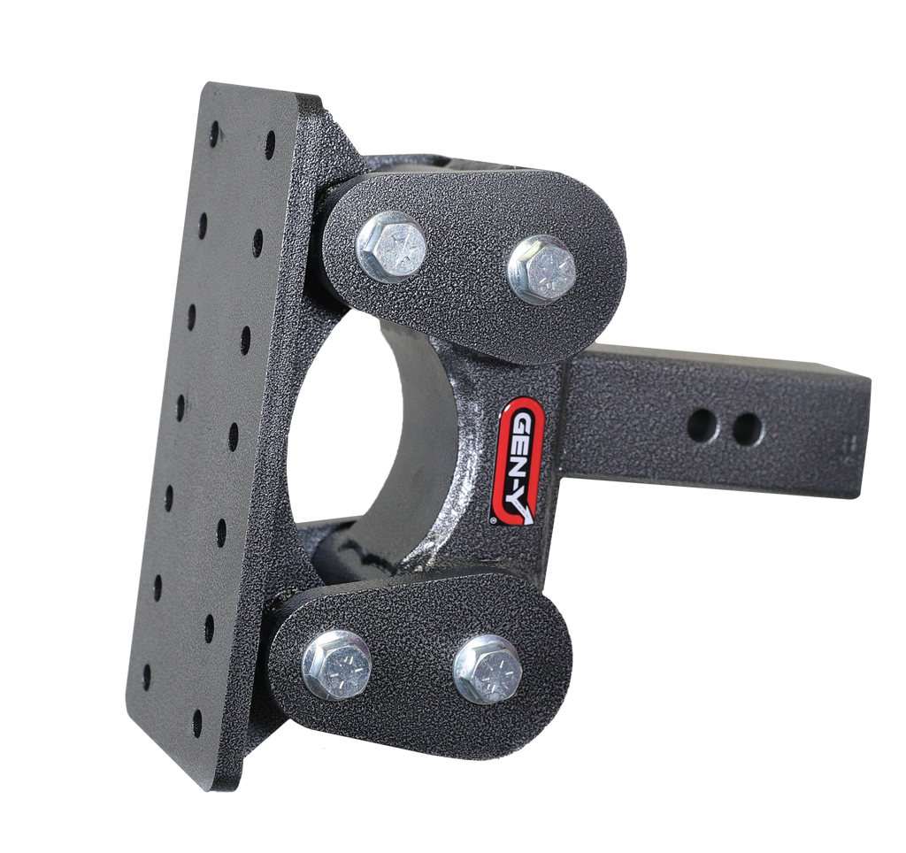 GEN-Y Hitch BOSS TORSION-FLEX Pintle Plate 2.5" Shank 5.5" Drop 1.7K TW 16K Hitch