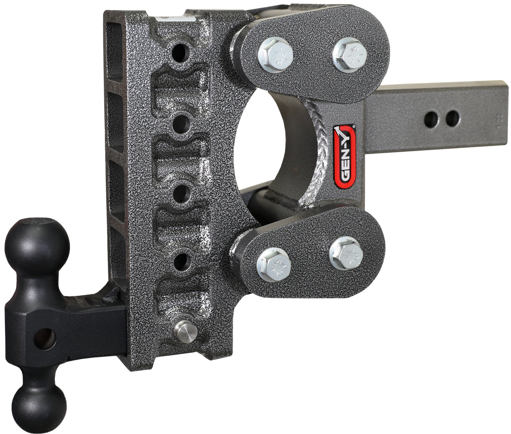 GEN-Y Hitch BOSS TORSION-FLEX 2.5" Shank 7.5" Drop 1.7K TW 16K Hitch & Dual-Ball