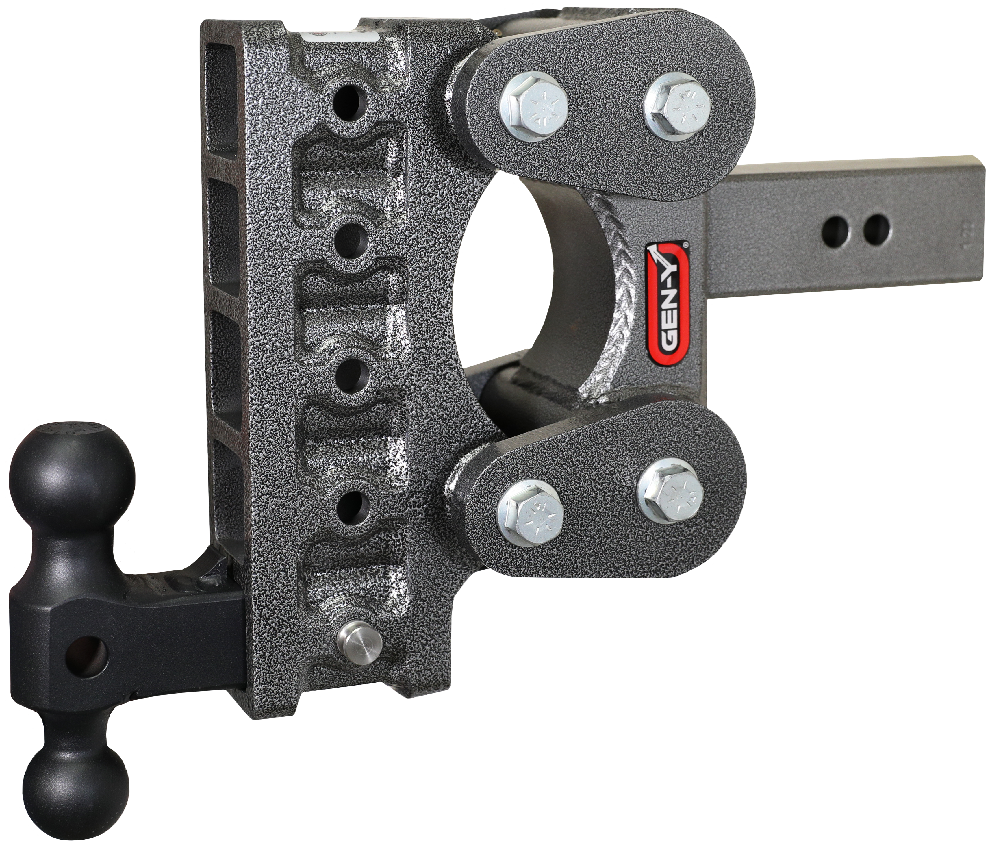 GEN-Y Hitch BOSS TORSION-FLEX 2.5" Shank 7.5" Drop 1.7K TW 16K Hitch & Dual-Ball
