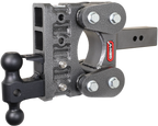 GEN-Y Hitch BOSS TORSION-FLEX 2.5" Shank 5" Drop 1.7K TW 16K Hitch & Dual-Ball & Pintle Lock