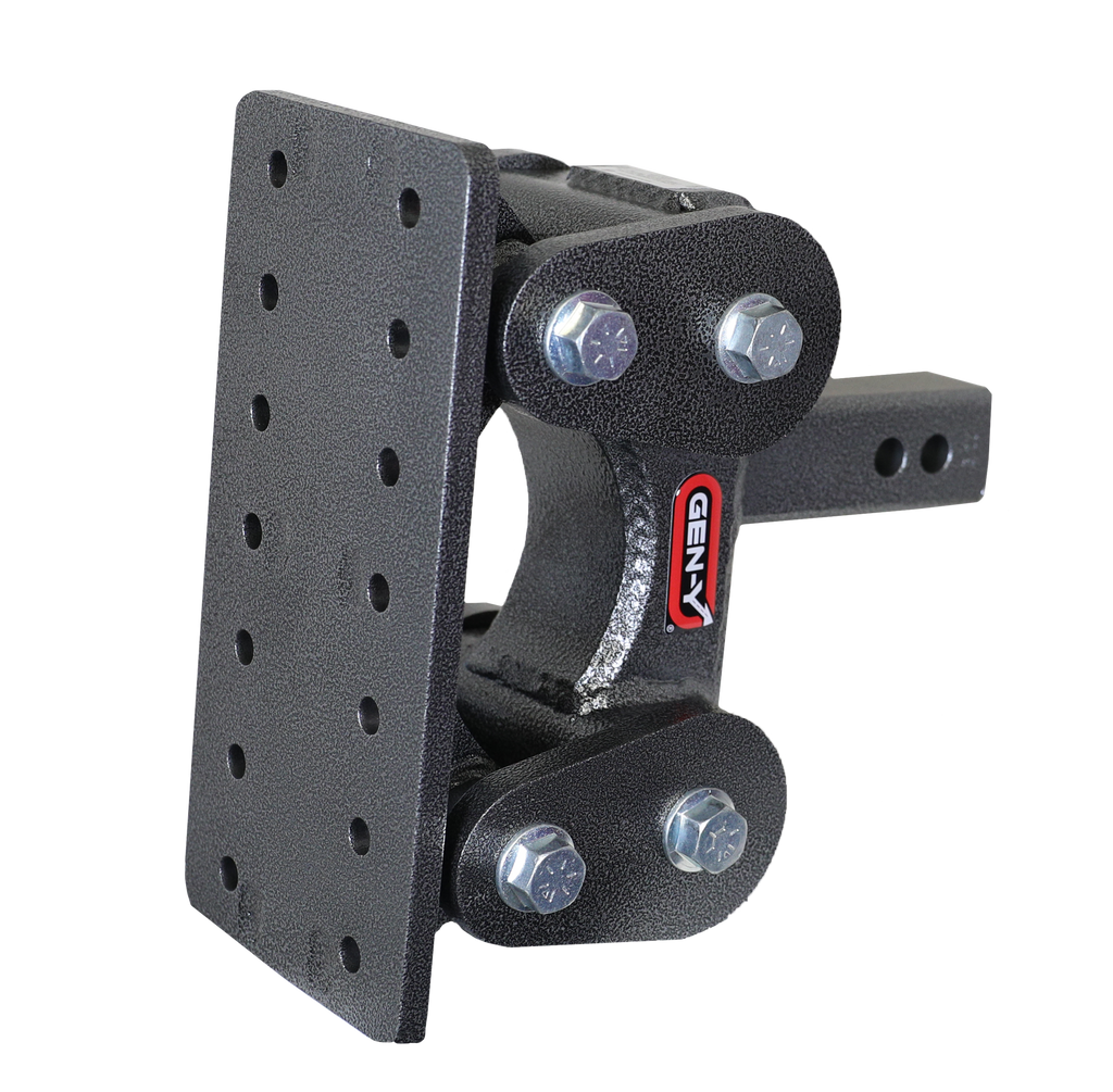 GEN-Y Hitch BOSS TORSION-FLEX Pintle Plate 2" Shank 5.5" Drop 1.7K TW 16K Hitch