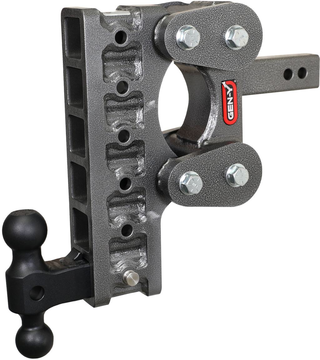 GEN-Y Hitch BOSS TORSION-FLEX 2" Shank 10" Drop 1.7K TW 16K Hitch & Dual-Ball
