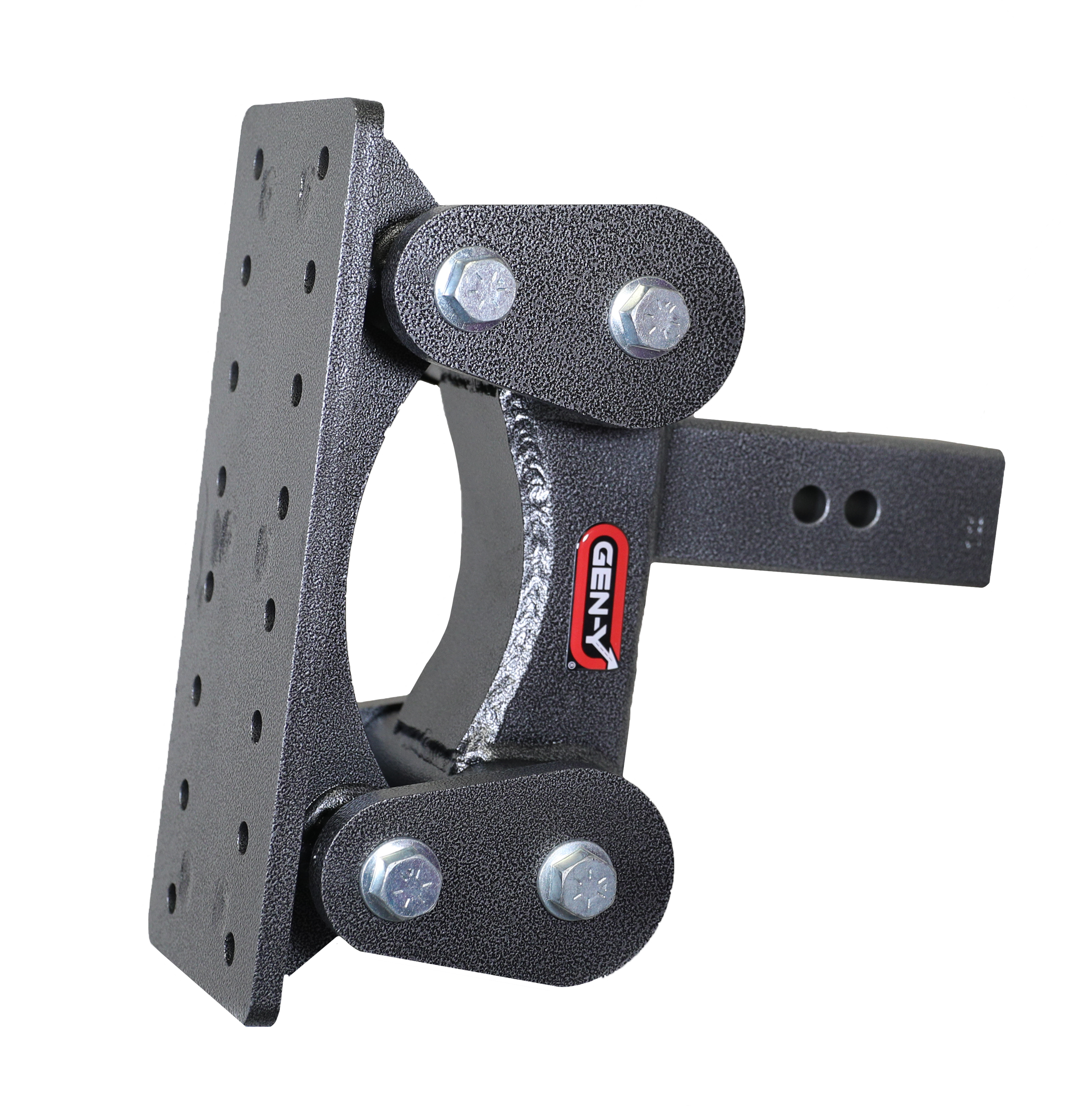 GEN-Y Hitch BOSS TORSION-FLEX Pintle Plate 2.5" Shank 6.5" Drop 2.4K TW 21K Hitch