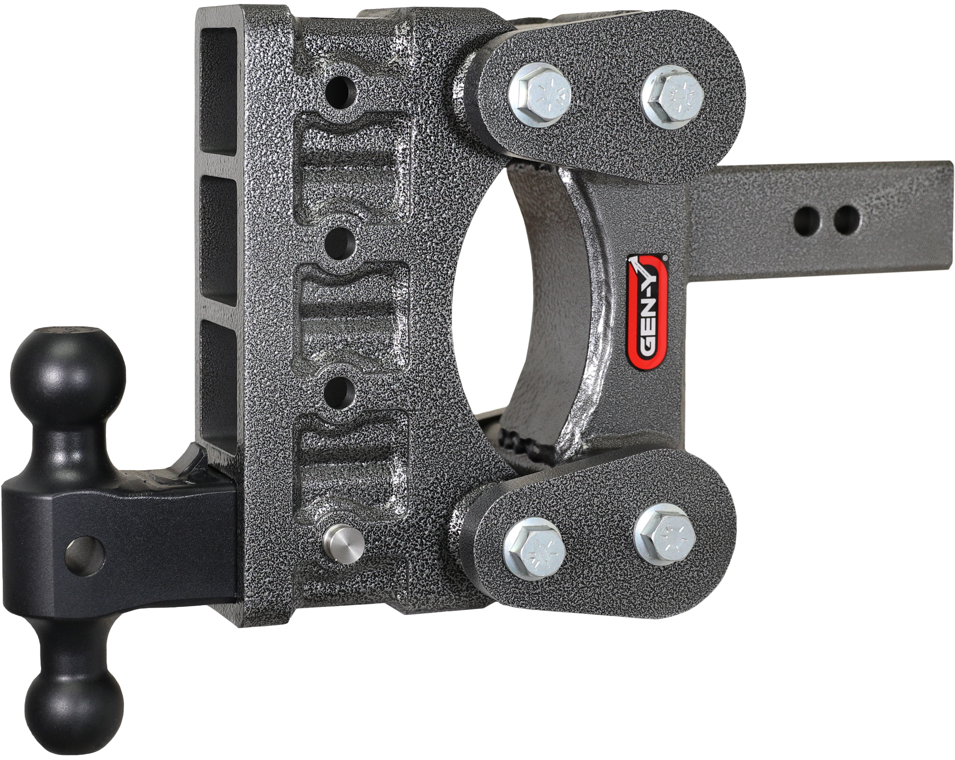GEN-Y Hitch BOSS TORSION-FLEX 2.5" Shank 6" Drop 2.4K TW 21K Hitch & Dual-Ball