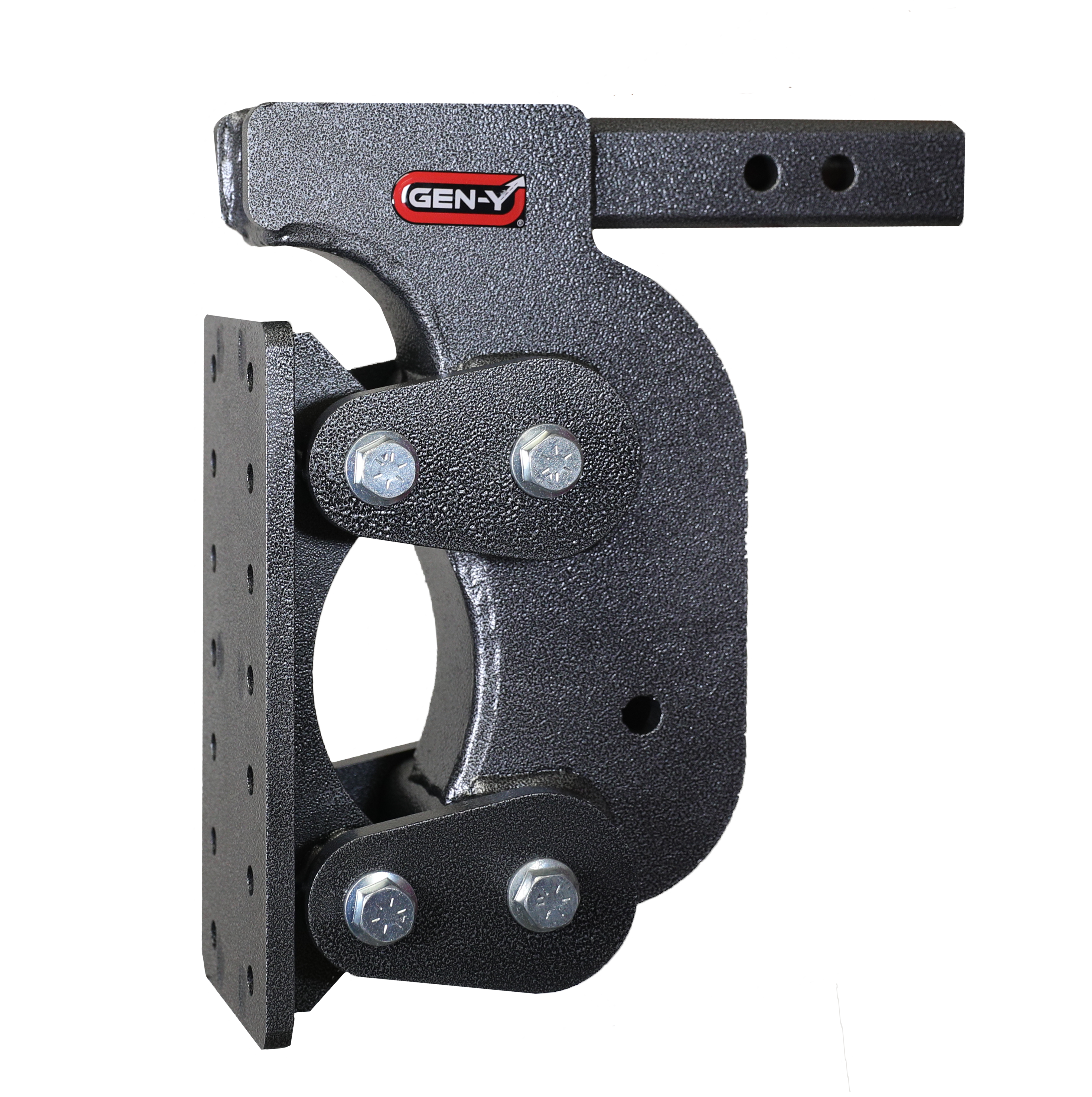 GEN-Y Hitch BOSS TORSION-FLEX Pintle Plate 2" Shank 12.5" Drop 1.7K TW 16K Hitch & Stabilizer Kit